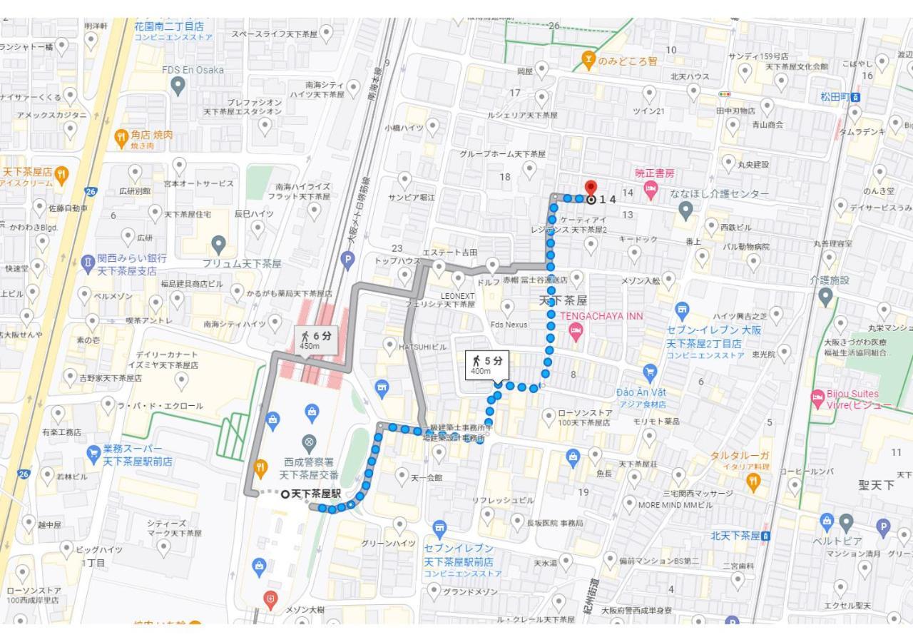 Fds Aim Apartment โอซาก้า ภายนอก รูปภาพ